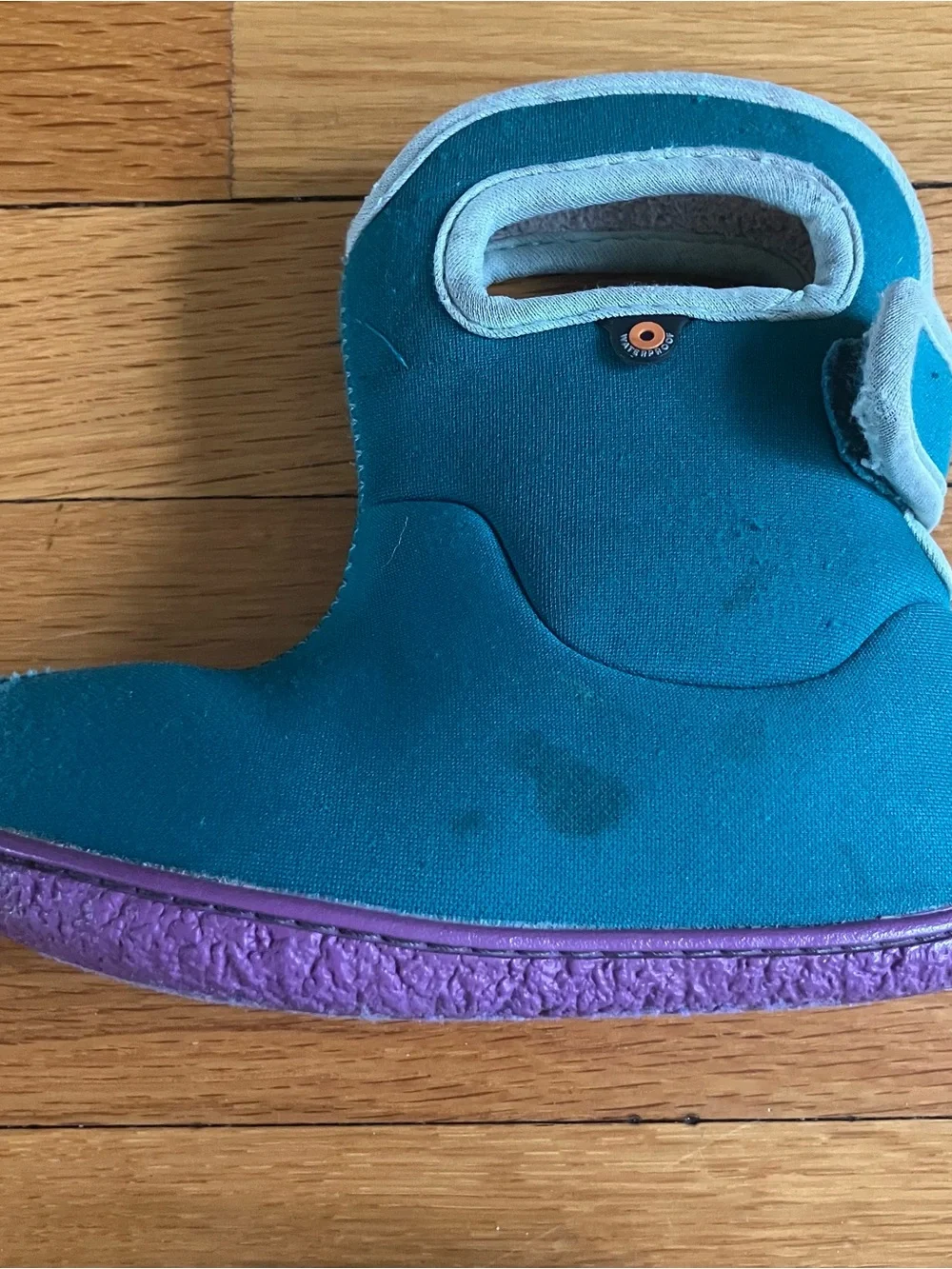 Bogs Turquoise Purple Winter Insulated Snow Boots Toddler 8